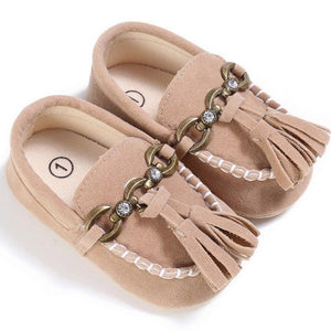 Baby Girls shoes tassel Toddler Cute Crib Comfort Shoes Loafers Soft Prewalker Anti-Slip Shoes sneakers girls