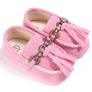 Baby Girls shoes tassel Toddler Cute Crib Comfort Shoes Loafers Soft Prewalker Anti-Slip Shoes sneakers girls