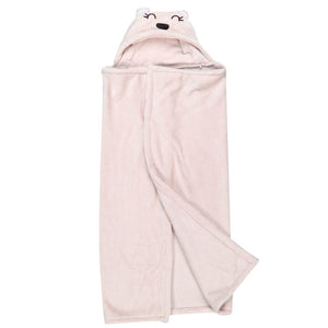 Baby Blanket Lovely Soft Baby Blanket Towels Animal Shape Hooded Bath Towel Bathrobe Clothes drop shipping