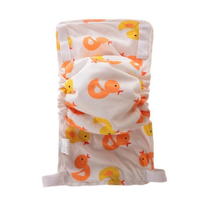 1Pcs Cute Baby Diapers Reusable Nappies Cloth Diaper Washable Infants Children Baby Cotton Training Pants Panties Nappy Changing