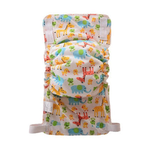 1Pcs Cute Baby Diapers Reusable Nappies Cloth Diaper Washable Infants Children Baby Cotton Training Pants Panties Nappy Changing