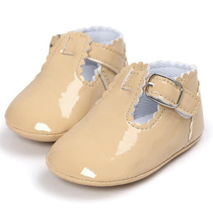 Baby Shoes Soft Sole Moccasin Newborn Babies PU leather Slip-on First Walker