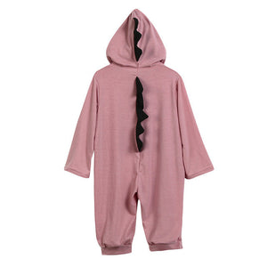 Cartoon Dinosaur Design Hooded Baby Rompers Newborn Clothing Cotton Long Sleeve Jumpsuits Boys Girls Outerwear Costume Baby Gift