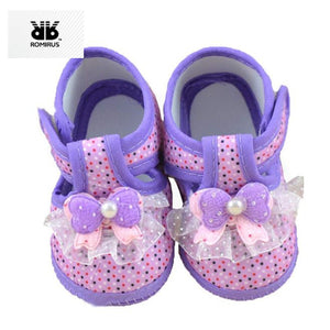 Princess Baby Girl Shoes First Walkers Soft Sole Infant Crib Moccasins Shoes for Babies Sapato Bebe Menina Sneakers Baby Booties