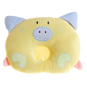 Newborn Pillow Baby Positioner Infant Prevent Pig Pattern Figure Head Pillows House Bedding Soft Sleeping Positioner