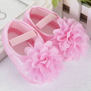 Kids Baby Shoes Prewalker Flower Soft Sole Infant Girl First Walkers Booties for Newborn Anti-slip Crib Shoes Sapatinhos De Bebe