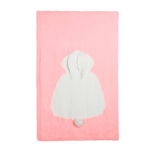 Baby Cute Rabbit Blanket Soft Warm Wool Swaddle Cute Absorbent Kids Bath Towel Infant Bedding Blanket