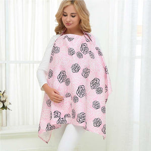 Clearance Breathable Baby Nursing Cover Infant Breast Feeding Large Muslin Cloth Breastfeeding Cover Poncho Maternity Apron