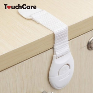 10pcs/lot Cabinet Door Drawers Refrigerator Toilet Lengthened Bendy Safety Plastic Locks for Child Kid Baby Safety