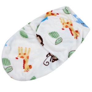 Baby Blanket Swaddle Wrap Polar Fleece Fabric Envelopes Soft Swaddling Baby Sleepsack Infant Bedding Winter Babies Blanket