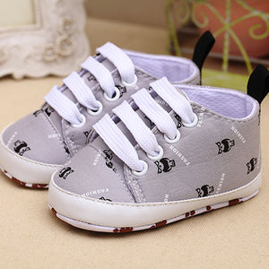 Newborn InfantBaby Cartoon Girls Boys Soft Prewalker Casual Flats Shoes