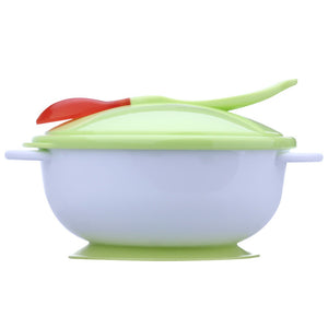 Children's Baby Dish Training Spoon Suction Cup Bowl Tableware Kids Child Food Container Feeder Baby Feeding Dishes Bowl