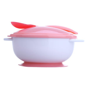 Children's Baby Dish Training Spoon Suction Cup Bowl Tableware Kids Child Food Container Feeder Baby Feeding Dishes Bowl