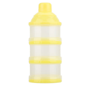 Child Baby Bottle Food Container Three Grid Formula Feeding Milk Powder Box Feeding Food Containers