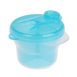 2pcs Baby Food Container Box Portable 3 Grids Milk Powder Dispenser Baby Kids Travel Feeding Feeder Bottle