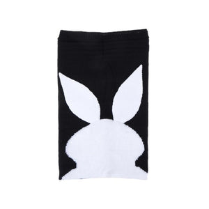 Baby Blankets Cartoon Cute Rabbit Blanket Crochet Soft Warm Swaddle Wrap Newborn Infant Kids Cotton Line Bedding Cover